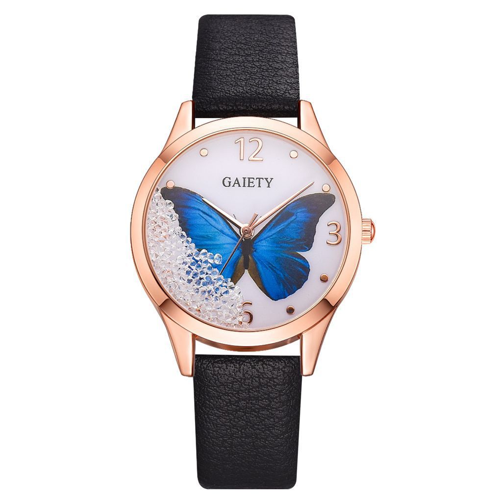 Gaiety Fjäril Luxe Klocka