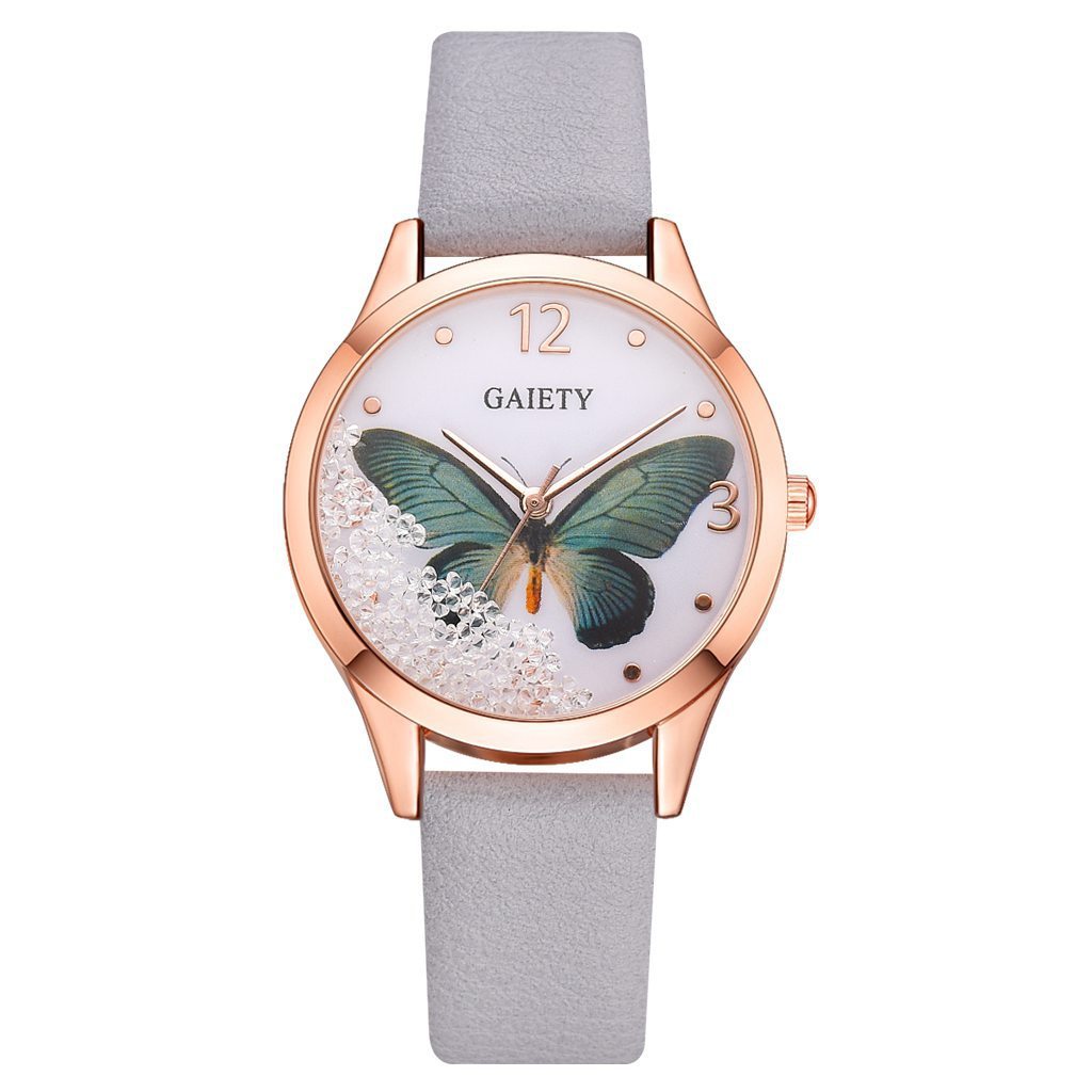 Gaiety Fjäril Luxe Klocka