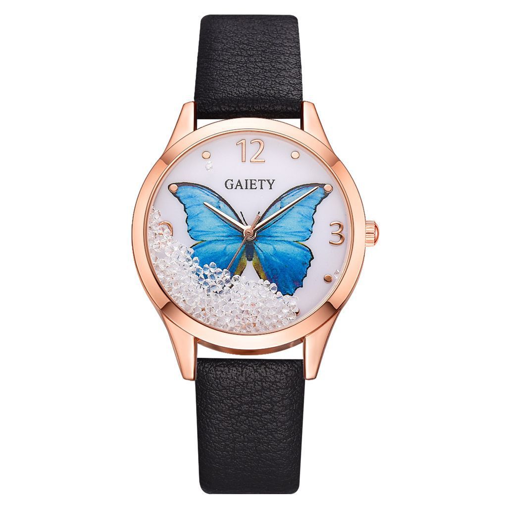 Gaiety Fjäril Luxe Klocka